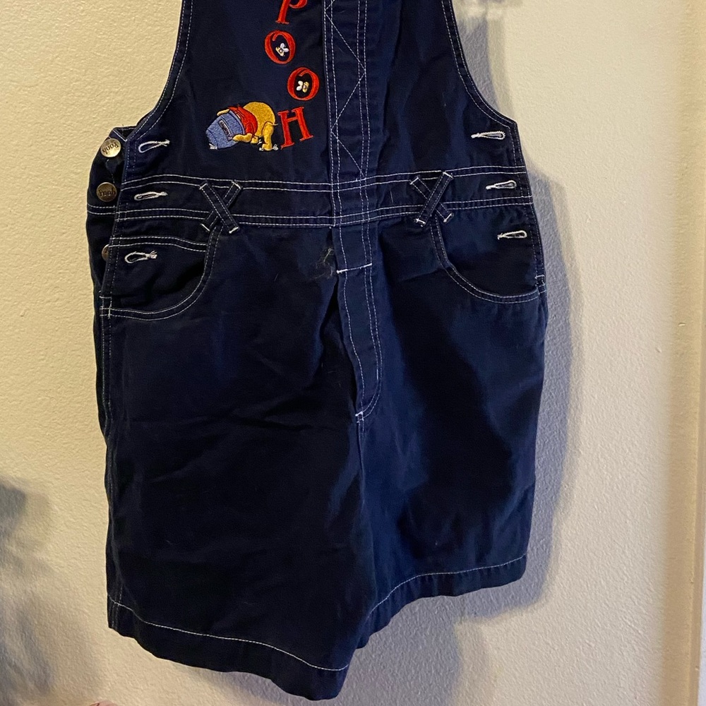Vintage kids Winnie the Pooh overalls